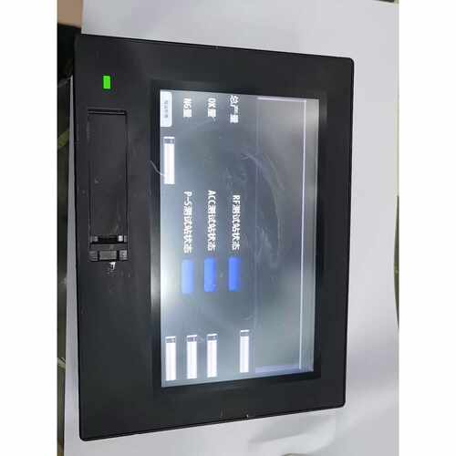 【请询价】基恩士正品触摸屏型号是VT5W07进口拆机配件图片实