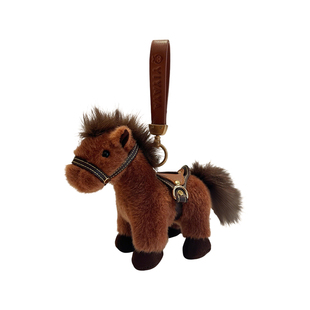 生肖小马玩偶挂件马年2026吉祥物公仔本命年毛绒玩具新年礼物女生