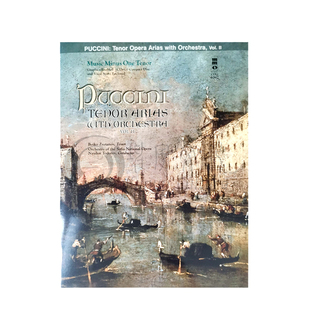 普契尼 咏叹调 男高音和乐队 卷二 附CD MMO原版乐谱书 Puccini Arias for Tenor and Orchestra Vol II HL00400097