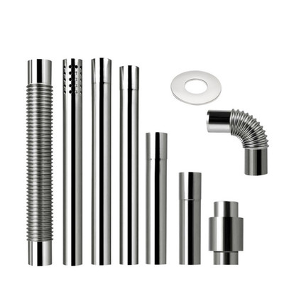 燃气热水器烟囱304不锈钢排烟管烟道5060/70/80cmm风道排气管弯头