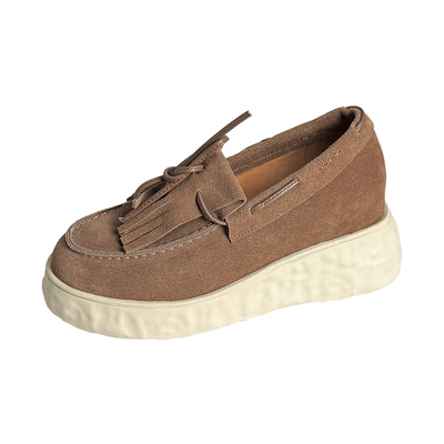 真皮软底舒适浅口单鞋