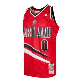 开拓者队利拉德12-13赛季NBA官方MN复刻0号球衣SW球迷版