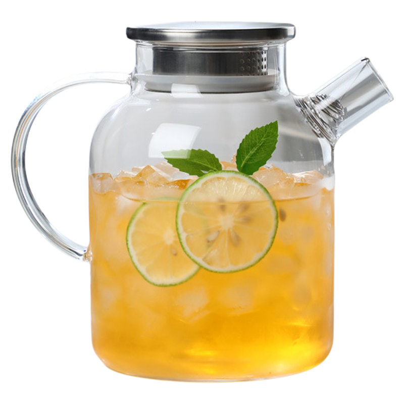 透明玻璃水壶高硼硅可烧水耐高温家用泡茶专用大容量加厚烧水壶