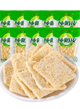 乳中情内蒙手工奶皮开袋即食100g