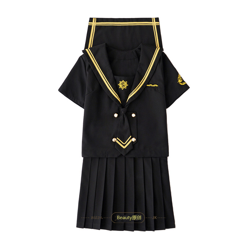 jk制服裙正版基础款不良中间服学院风套装全套大码制服正统水手服