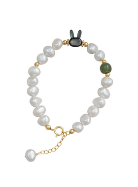 今饰有约网红白贝小兔子手链