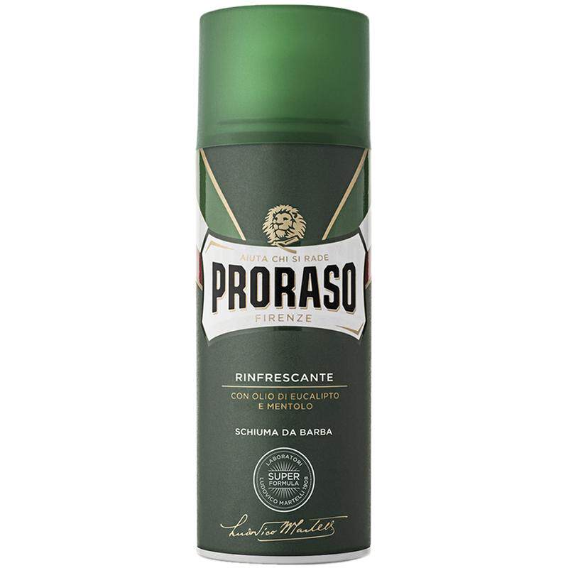 PRORASO桉树薄荷剃须泡沫400M