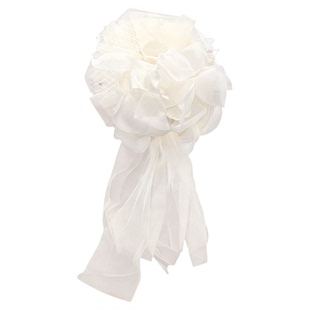 儿童公主头纱精致蝴蝶结网纱礼帽女童气质发夹小女孩生日拍照发饰