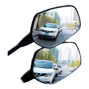 春风800MT改装大视野后视镜片450MT 400NK 650MT 650GT广角凸面镜