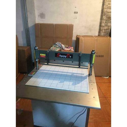 双达牌电动皮革布料布样色卡裁切机裁样机裁布机裁剪机刀片包邮