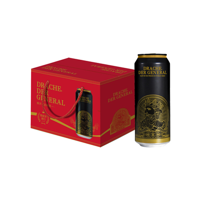 达姆撼天子龙啤酒德式小麦白啤500ml 整箱进口 年货送礼礼盒装