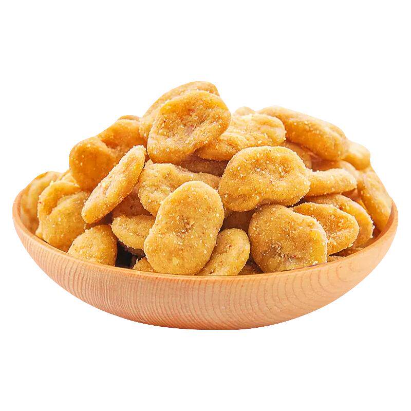 甘源蟹黄味蚕豆牛肉香辣五香肉松兰花豆坚果炒货散装网红休闲食品