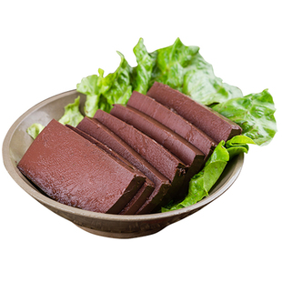 新鲜鸭血重庆火锅食材 火锅毛血旺火锅麻辣烫口感好鸭血300g*3盒