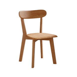 实木餐椅家用2025新款复古简约吃饭凳子中古加厚靠背书桌茶室椅子