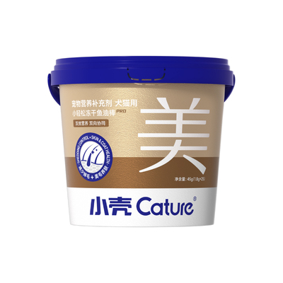 小壳鸡肉冻干鱼油美毛零食