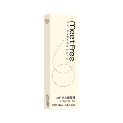 MeetFree弥氛美瞳日抛10片14.2mm直径非离子一次性彩色隐形眼镜女