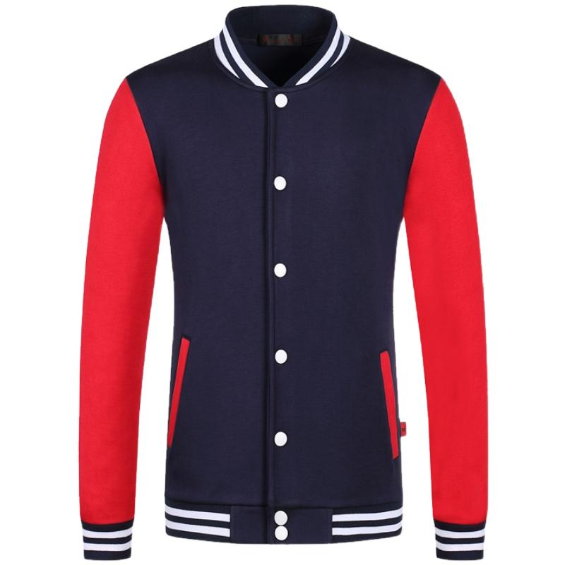 班贏樂加絨衛(wèi)衣定制棒球服純棉班服聚會服印字logo工作服外套繡