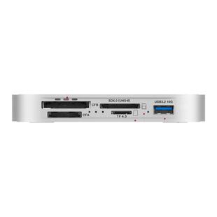 WERO雷电5免电源读卡器CF-A/B/TF/SD双SSD插槽9合1硬盘盒扩展坞