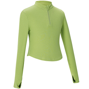 儿童舞蹈服秋冬立领上衣女童跳舞练功服中国舞分体套装芭蕾舞训练