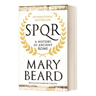 英文原版 SPQR 罗马元老院与人民 元老院与人民的荣光古史 玛丽 比尔德 英文版 进口英语原版书籍
