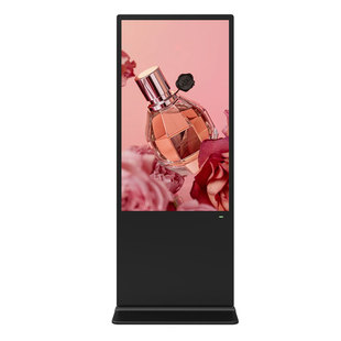 立式广告机43/50/55/65寸高清液晶显示屏落地触摸控制查询一体机网络多媒体图片宣传播放器商场4S店移动海报