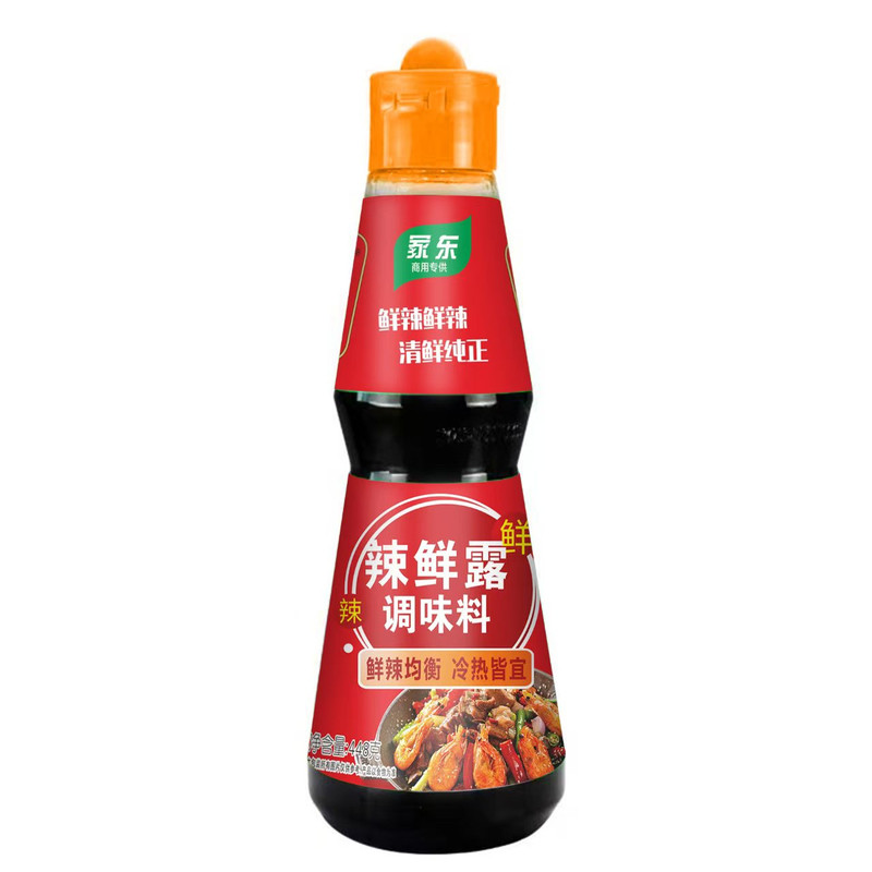 整箱辣鲜露商用448gX6瓶麻辣鲜露468g家用凉拌菜捞汁小海鲜调味料
