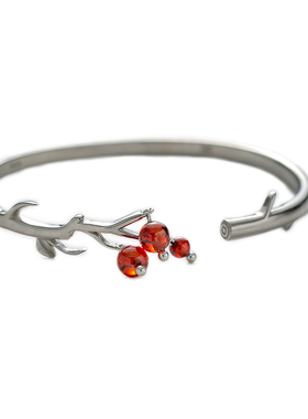 纯银手镯南风歌925纯银原创设计