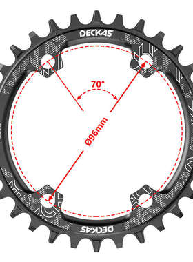 正负齿椭圆盘山地自行车盘片96BCD单盘曲柄牙盘用于m8000 m9000