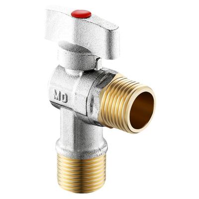 全铜大流量三角阀马桶热水器