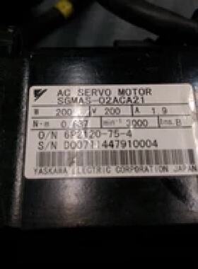 议价原装安川 SGMAS-04ACA21伺服电机全新质保一年欢迎询价，现货