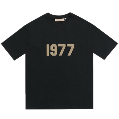 ESSENTIALS植绒1977数字短袖