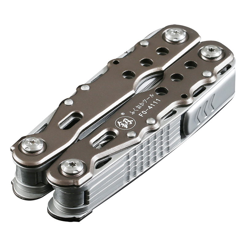 日本福冈进口多功能工具组合套装折叠钳子车载安全锤户外野营便携