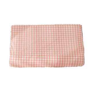 INS良品水洗棉儿童乳胶枕套2025新款全棉纯棉枕头套一对装40x60cm