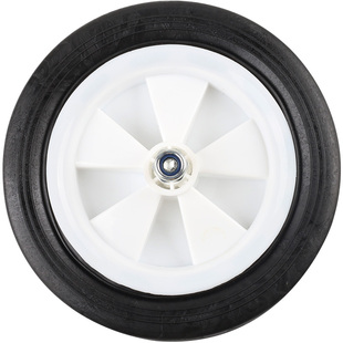 静音无油打气泵空压机配件脚轮加厚橡胶轮子脚垫5寸6寸胶垫减震柱