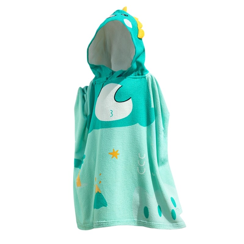 贝肽斯儿童浴巾四季通用a类斗篷浴袍可穿式速干宝宝洗澡专用浴衣