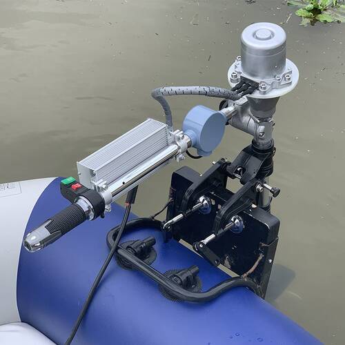 船外机推进器挂浆机支架铝合金螺旋桨叶推动器铉外机船用马达浆叶