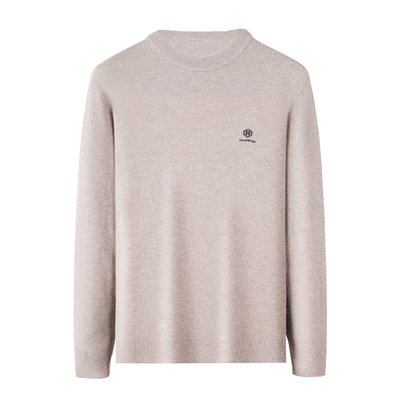 重磅加厚450G纯羊毛衫男冬季打底