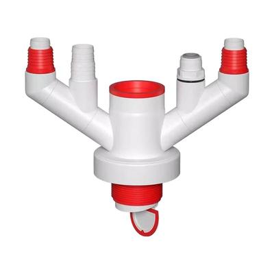 洗衣机下水管三头通防臭防溢水