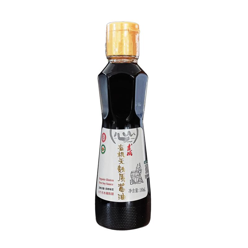 吉成有机无麸质酱油0添加365天
