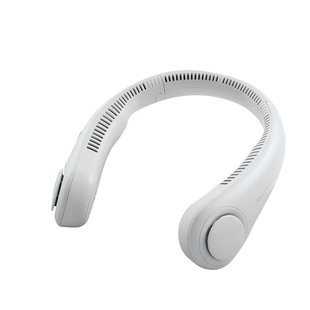 几素挂脖小风扇便携式迷你涡轮无叶静音USB充电随身小型夏天电扇降温户外制冷懒人挂脖子随身可调节空调风扇