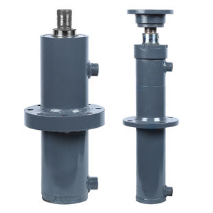 液压油缸5吨8吨上法兰油缸大全双向伸缩式定做加工打包压力升降机