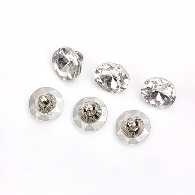 新款带钻纽扣高档水晶纽扣