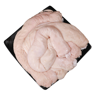 猪大肠新鲜免洗肥肠3斤猪肉农家散养土猪肠冷冻猪肠子1500克包邮