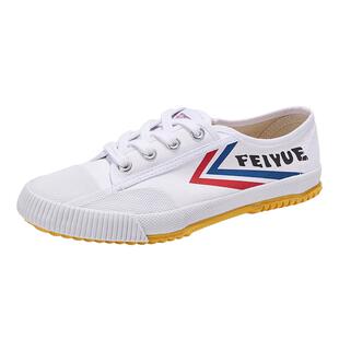 feiyue/飞跃少林魂田径鞋春夏国货低帮帆布鞋百搭透气情侣小白鞋