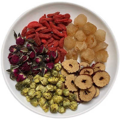 补养气血，黄精桂圆西洋参茶