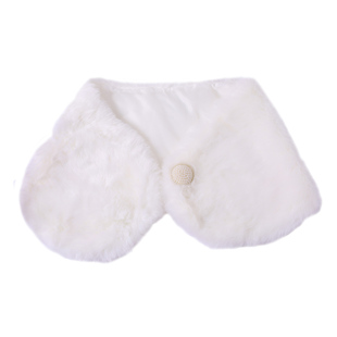 新款新娘婚纱披肩仿皮草流苏保暖结婚晚礼服外套秋冬季伴娘毛披肩