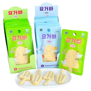 韩国Natural core天然核心芝士雪糕棒酸奶奶酪棒棒糖狗零食磨牙棒