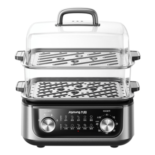 九阳多功能电蒸锅家用上蒸下煮一体锅多层不锈钢大容量底锅可拆洗