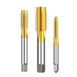 反牙机用丝锥倒牙左旋不锈钢专用先端左牙丝攻钻头m3m4m5m6m8m10