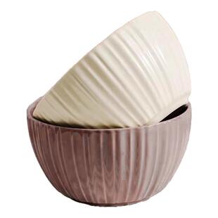 轻奢新款碗具套装家用吃饭碗陶瓷餐具高级感水果沙拉碗小碗甜品碗